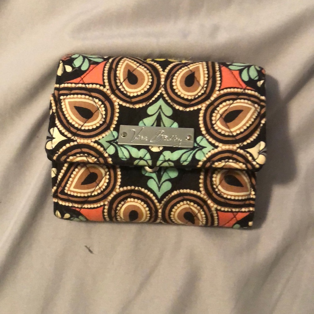 Vera Bradley tri fold wallet